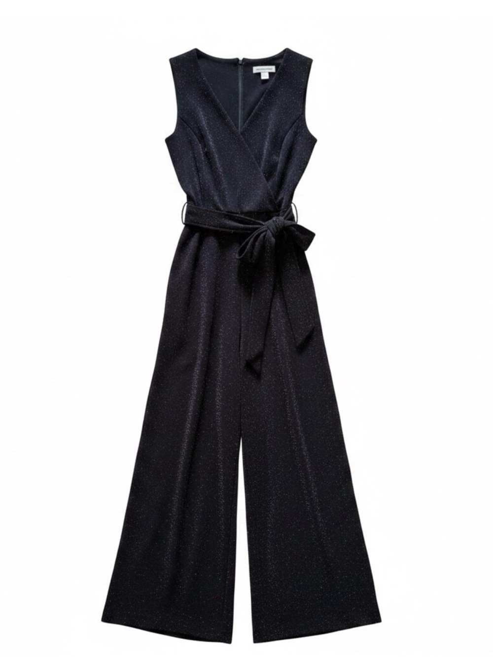 Calvin Klein Black Sparkle Sleeveless Jumpsuit